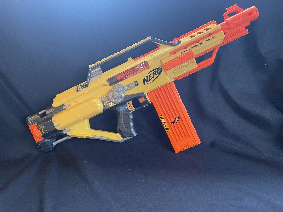 NEW NERF N-Strike Stampede ECS Ultimate Full-Auto Clip System Dart Blaster