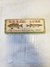 The Creek Chub Bait C. C. B. Co. Garrett In Vintage Fishing Lure Box