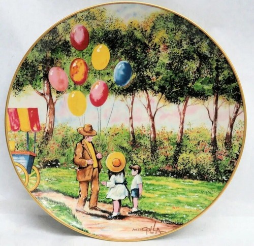 The BALLOON MAN by Dominic Mingolla! Limited Edition Calhoun's Plate (1979)