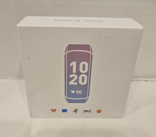 Bioband Smartwatch Braccialetto Intelligente Cardiofrequenzimetro Nero Testato Funzionante - Foto 3 di 15