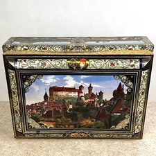 Lebkuchen-Schmidt Cookie Tin Nuremberg Panorama 2008 Germany Large