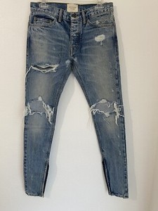 fear of god indigo denim