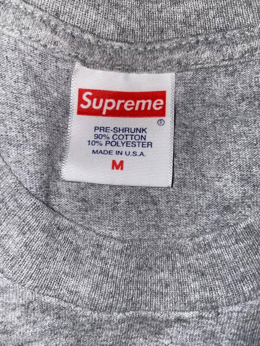Supreme FW17 Candle Tee Grey Medium