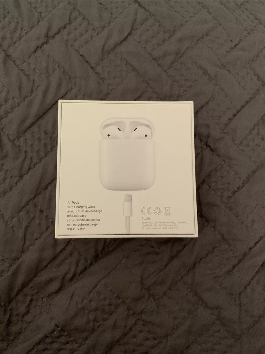 Airpods Model A2032 A2031 A1602 BOX ONLY NO AIRPODS No Case. With Manual