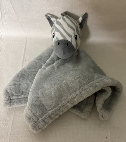 Comforter Baby Blanket PRIMARK GIRAFFE GREY SOFT TOY Fluffy New Born Gift Ex Con - Picture 2 of 6