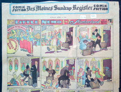 Little Nemo Sunday Color Strip 4 11 1926 Winsor Mccay Little Nemo Little Nemo Sunday Color Strip 4 11 1926 Winsor Mccay Little Nemo