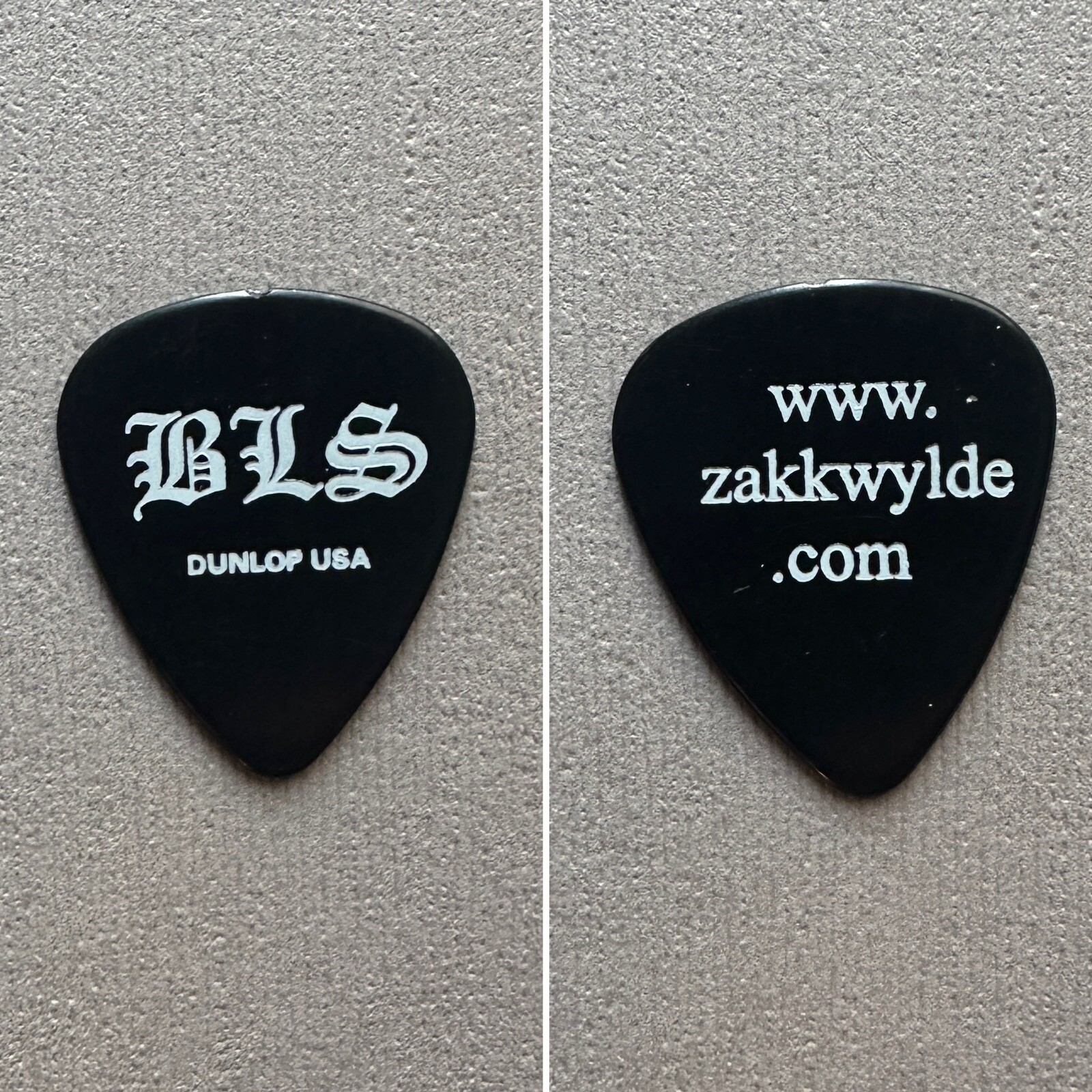 Black Label Society Guitar Pick - Zakk Wylde BLS | eBay