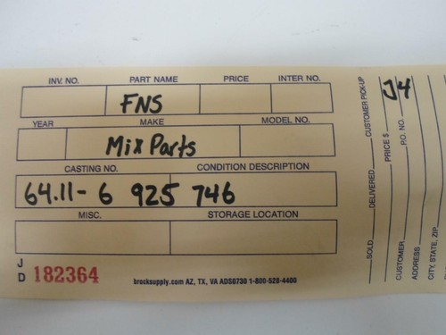 CLIMATE CONTROL BMW 745i 2002 2003 2004 2005 6 925 746 OEM - Picture 5 of 5