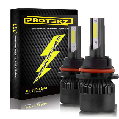 CREE LED Headlight Kit 9007 White 6K Hi/Low Bulb for NISSAN Versa Note 2014-2019
