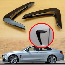 14-16 For BMW 4-Series F36/F33/F32 Gloss Black Side Vent Fender Cover 4D 2D
