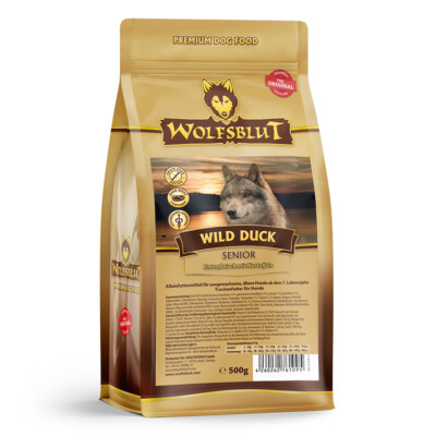 Wolfsblut - Wild Duck Senior - 500 g - Hundefutter