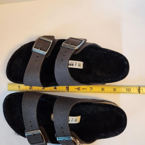 Birkenstock Arizona Damen-Sandalen mit großem Rückenfell - EU 36/US 5,5, NEU - Bild 12 von 13