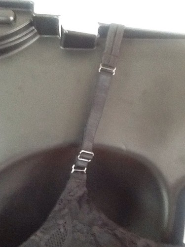 Sophia Theallet Sexy Lace Plunge Unlined Bra BLACK Bow Cacique Lane Bryant NWOT - Picture 9 of 12