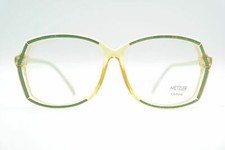Vintage Metzler 5985 044 Green Square Glasses Frame Eyeglasses NOS