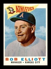 1960 Topps Bob Elliott #215 Kansas City Athletics NM Near Mint