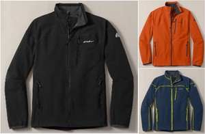 eddie bauer sandstone soft shell jacket
