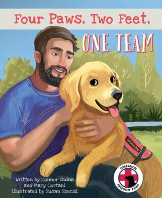 Four Paws, Two Feet, One Team - 1645434796, hardcover, Connor Quinn