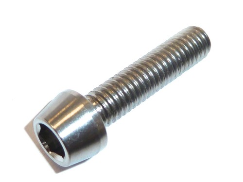 M10X1.25 20mm TO 100mm FINE PITCH TITANIUM TAPER SOCKET CAP HEAD BOLT GR5 Ti - Picture 16 of 29