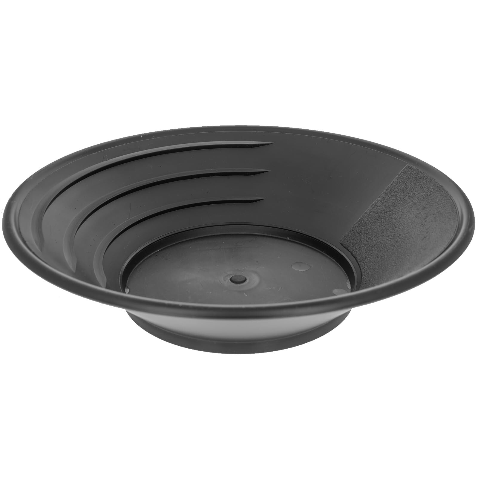 ASR Outdoor 11 Inch Heavy Duty Single Riffle Gold Pans Made in USA, Black