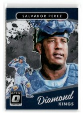 2017 Donruss Optic Salvador Perez Diamond Kings #12 Kansas City Royals