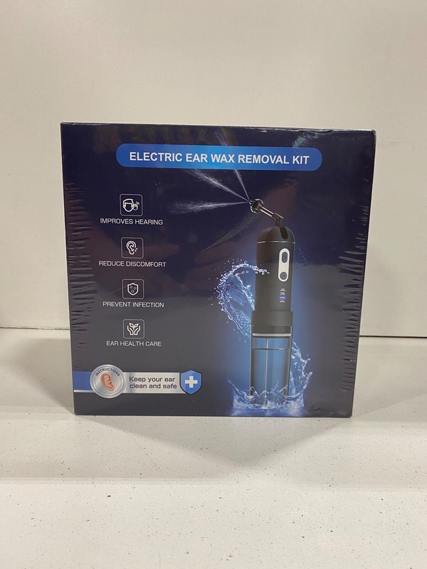 Ear Wax Removal, Electric Cleaning Kits Safe Irrigation Kit Ear... 