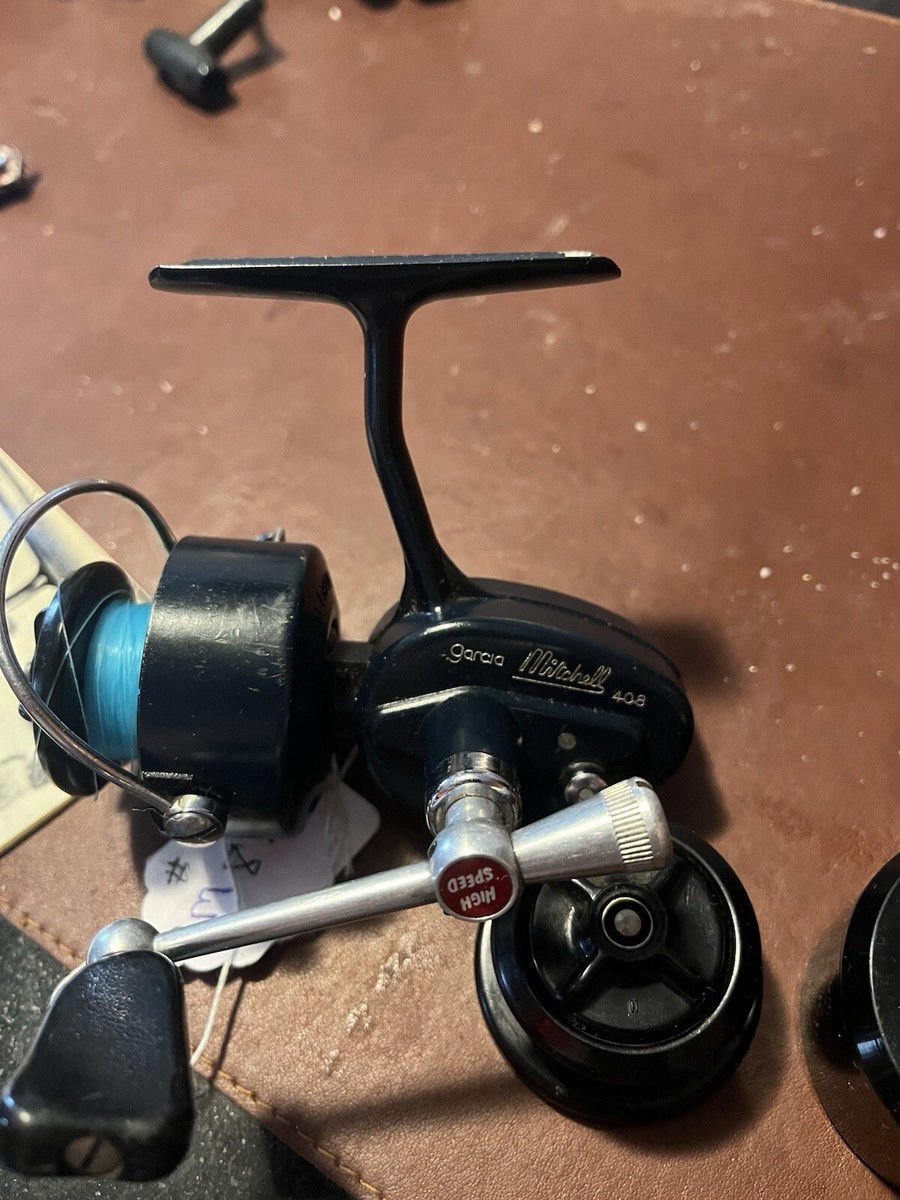 Fishing Vintage Garcia Mitchell 408 Old Style Spinning
