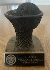 2011 KOBE BRYANT ACADEMY CHAMPIONSHIP TROPHY KBA 2011 NBDL CONFERENCE 4x3.5 RARE