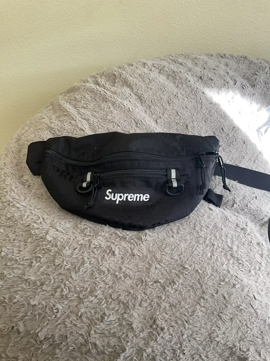 supreme luggage black