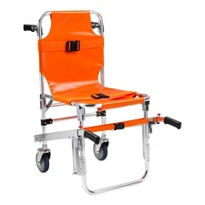 LINE2design Stair Chair - EMS Medical Emergency Evacuation 2 wheel Lift - Orange