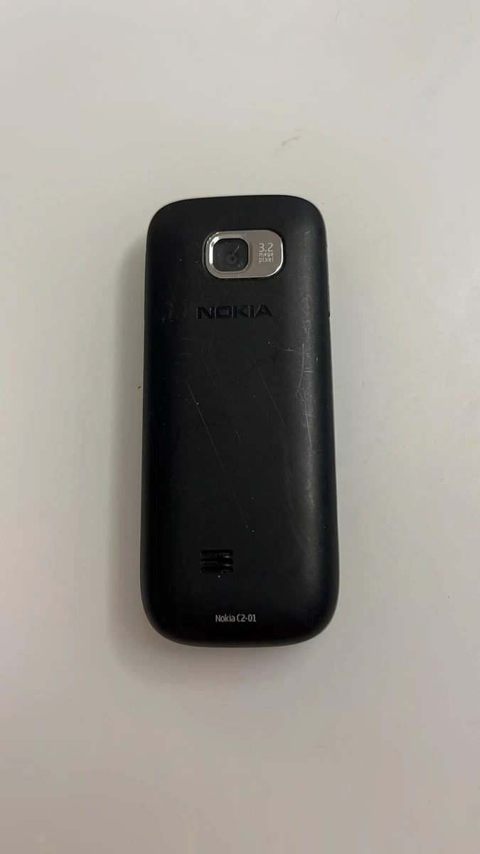 Nokia C2 Classic - Schwarz C2-01 RM-721 Ungeprüft Teilespender