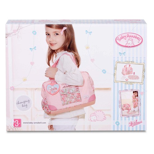 Baby Annabelle Doll Changing Bag Pink - Picture 1 of 6