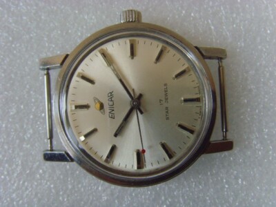 Swiss Enicar 17 Jewels used Manual Watch Vintage | eBay