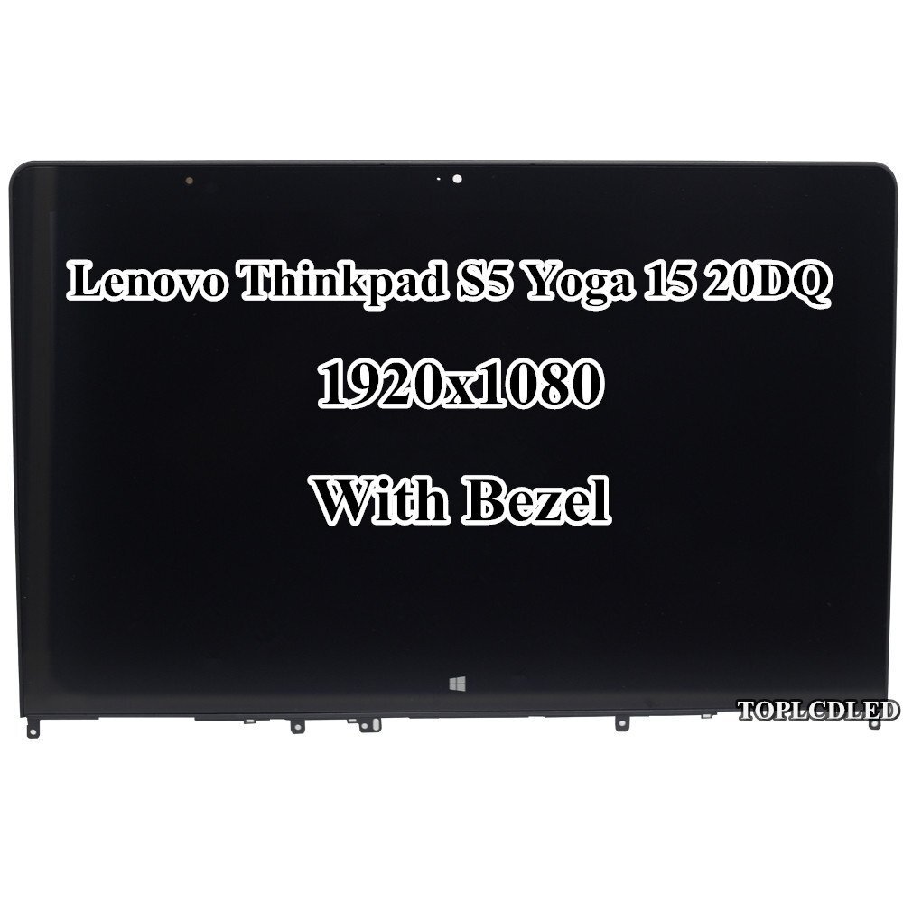 15.6"" Lenovo Thinkpad S5 Yoga 15 FHD LCD LED Display Touch Screen Assembly Bezel