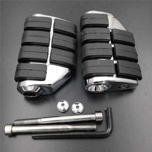 Large Front Foot Pegs For 1995-2008 1997 1996 Suzuki Intruder 1400 Boulevard S83 - Picture 2 of 4