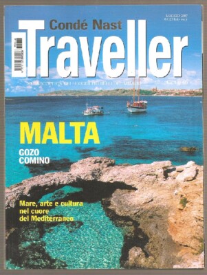 MAGAZIN TRAVELLER MAI 2007 MALTA GOZO KÜMMEL MEER KUNST UND KULTUR MEDITERRANE