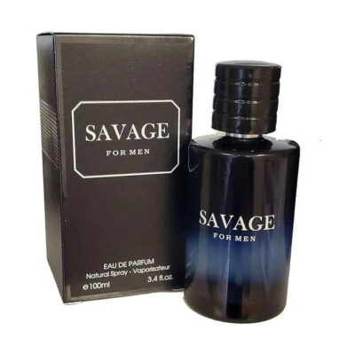 FRAGRANCE COUTURE Savage Men's Perfume 100ml Eau De Parfum Gift For Him Men Fragrance New Sealed