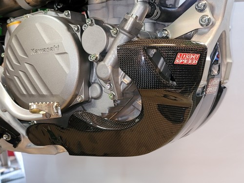 LIGHTSPEED GLIDE PLATE, FRONT DISK GRD, CHAIN GUID, REAR CAL GRD. KX450 KIT - Picture 2 of 11