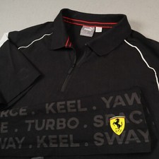 Puma SF Ferrari Street Polo Shirt Mens Large ...