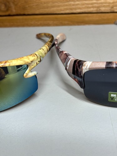 2-Big Buck Iwear Men's Camo Sunglasses Special Edition Max UV 400 NWT #025 - Picture 4 of 6