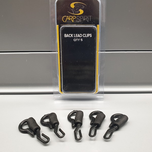 Carp Spirit Back Lead Clips Special FüR Absenkbleie 5 StüCk New Ovp-image