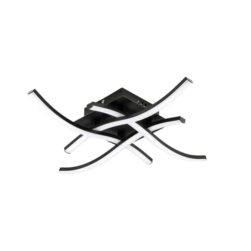Dimmable LED Ceiling Light 4 Wave Light Modern Kitchen Living Room Bedroom Light - Picture 8 of 15