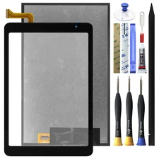 8" LCD Display / Touch Screen Digitizer Replacement For BLU M8L 2021/2022 Tablet