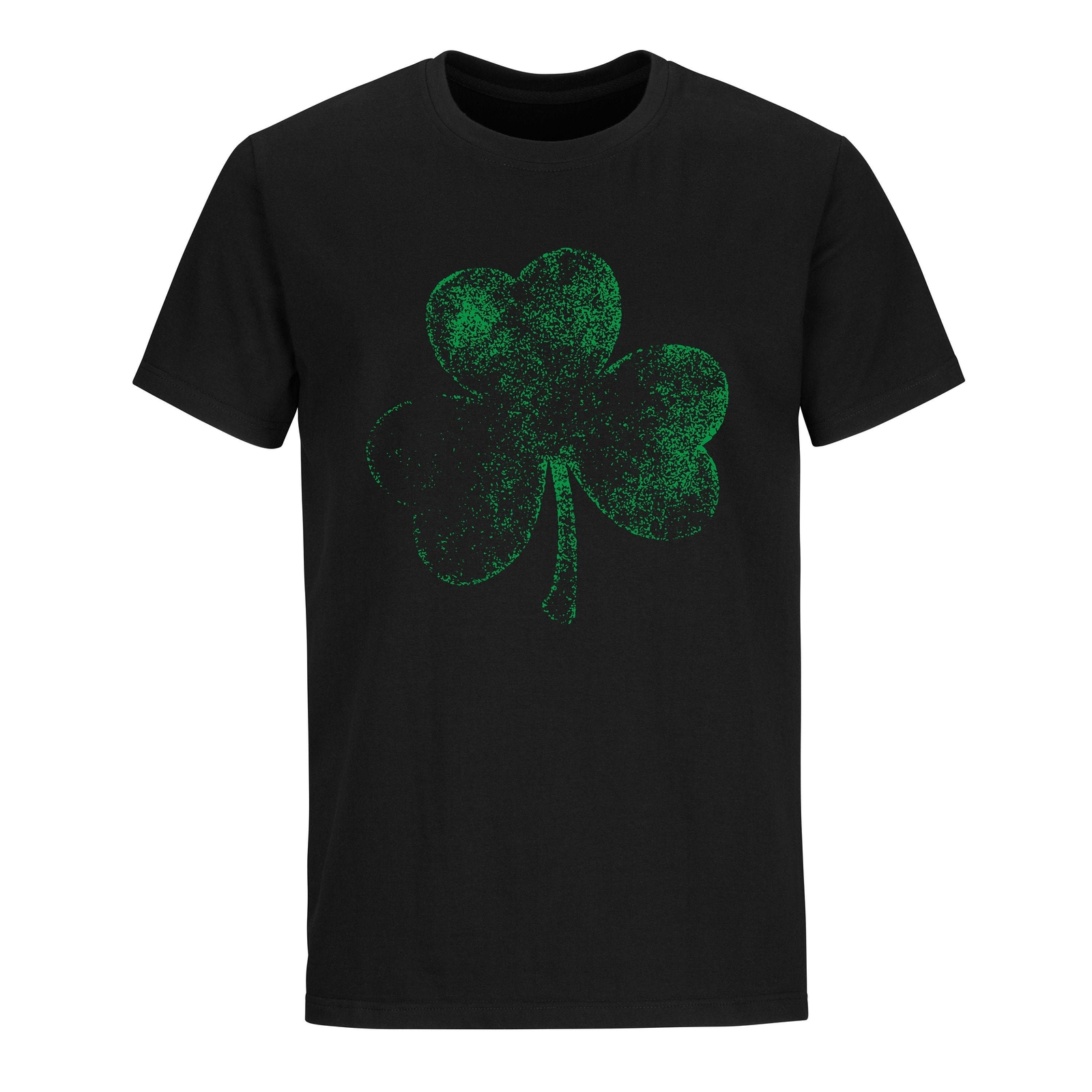 Vintage Style Distressed Irish Green Shamrock T-Shirt, St. Patrick's day shirts thumbnail 2
