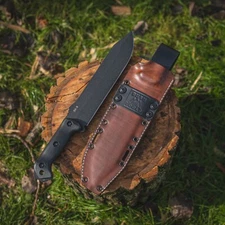KA-BAR BK9 sheath : hybrid  kydex leather