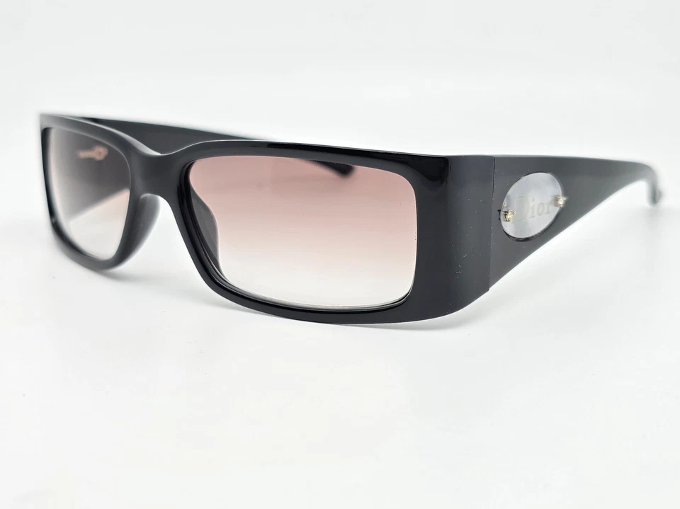 Gafas de sol Christian Dior Classic Dior 2 marco negro marrón degradado lentes Y2K Foto 3 de 4