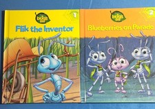 Disney a bug's life vol 1 & 2  Flik the Inventor and Blueberries on Parade 1998 