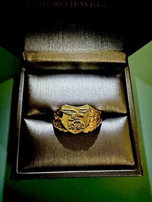 Authentic WWII German Artillery Brass ring