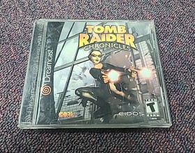 Tomb Raider Chronicles (Dreamcast)Tested! W/Registration Card attached to Manual