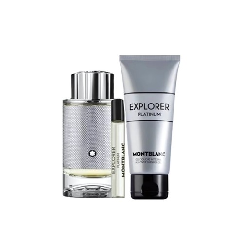 MontBlanc Men's Explorer Platinum Gift Set Fragrances 3386460139366 MontBlanc Men's Explorer Platinum Gift Set Fragrances 3386460139366