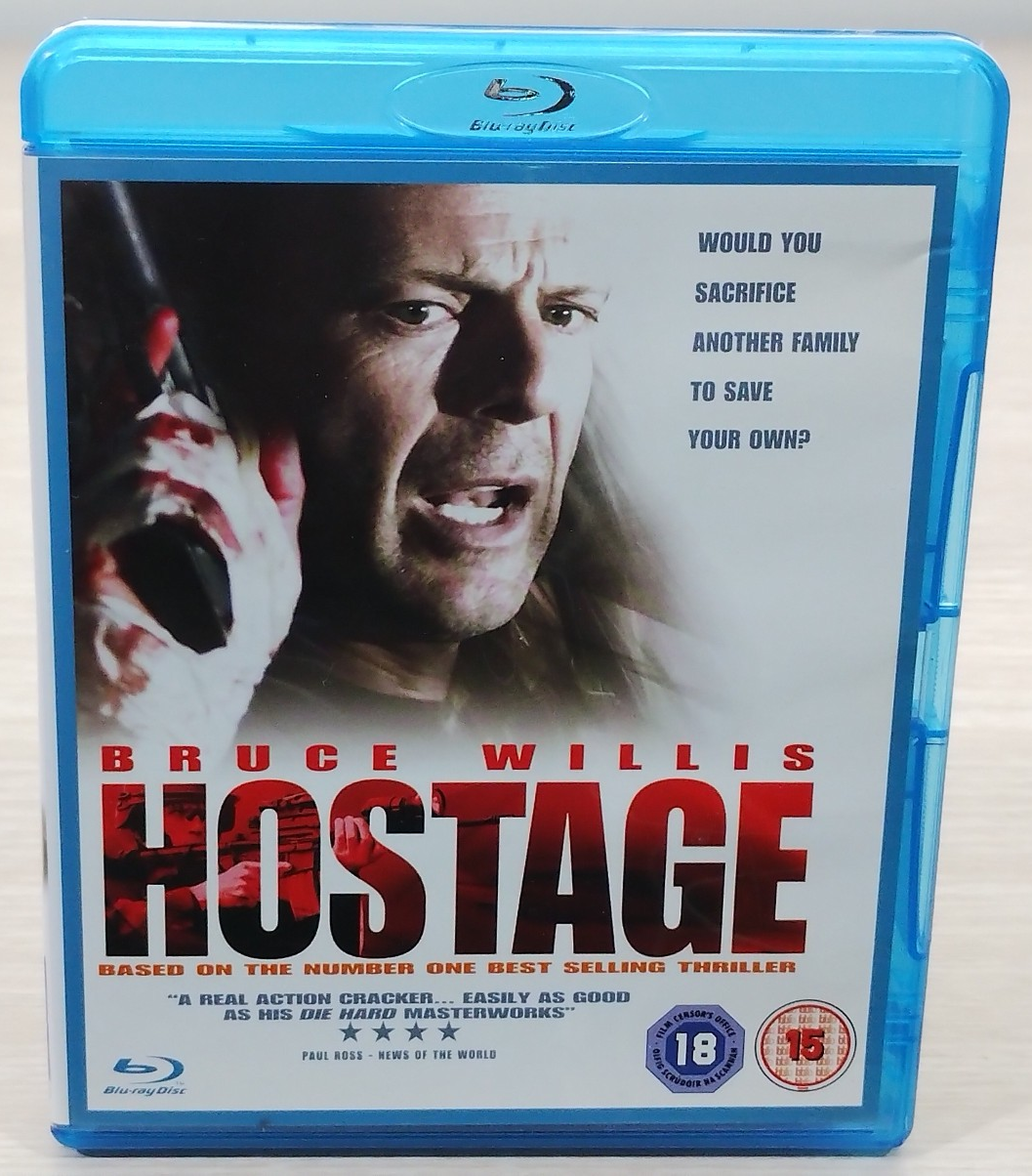 Hostage Blu-Ray In VGC Bruce Willis